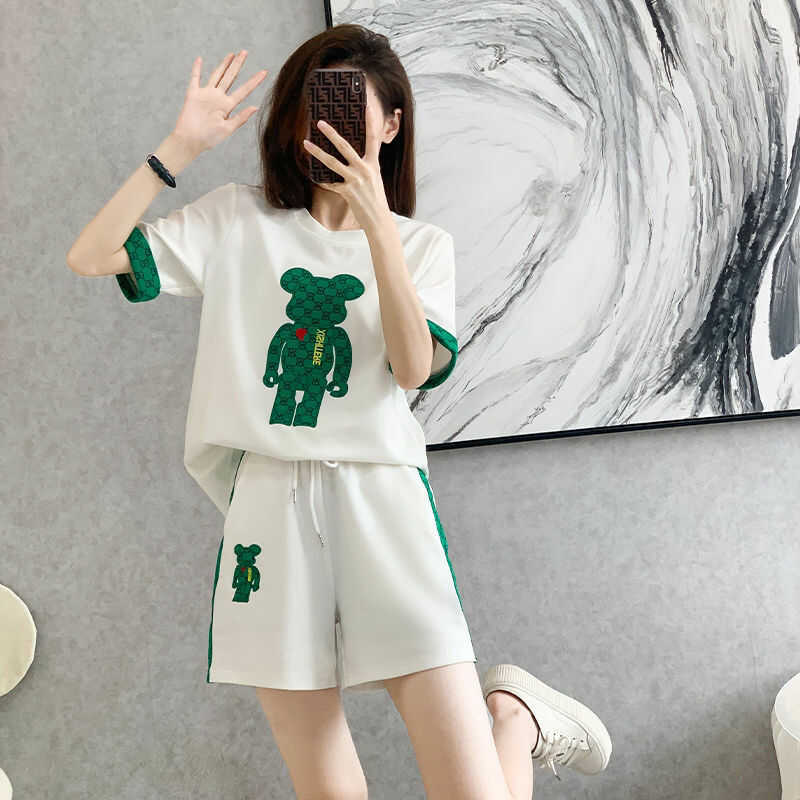 網紅闊腿運動女時尚ins