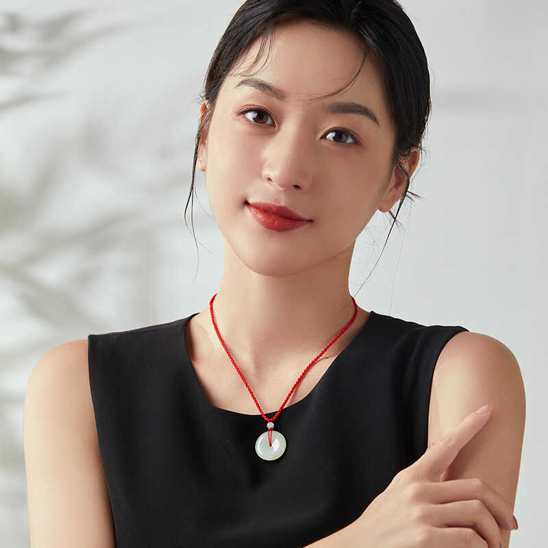 ZLF/周六福玉吊墜項鏈