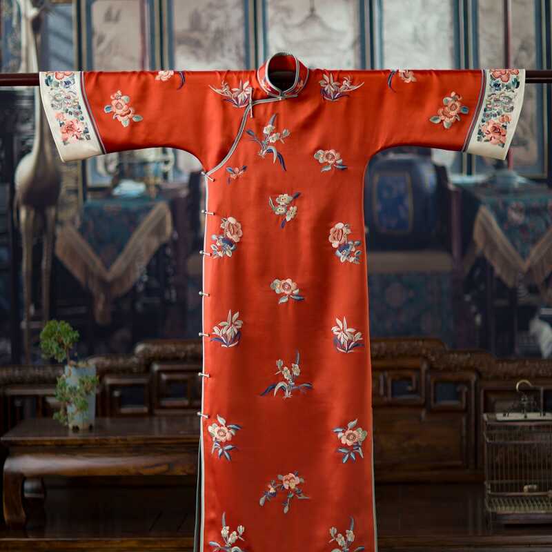 傳統立領盤扣旗袍