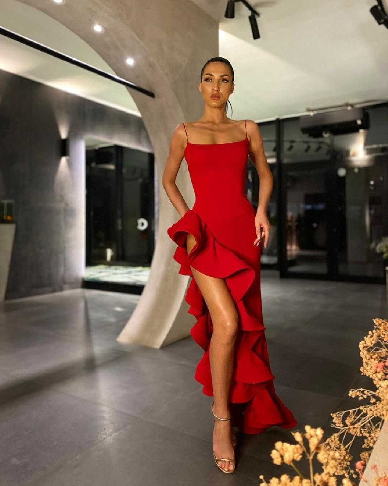 酒紅色敬酒服小禮服氣質裙女晚宴會結婚衣服平時可穿 蜜淘婚紗禮服