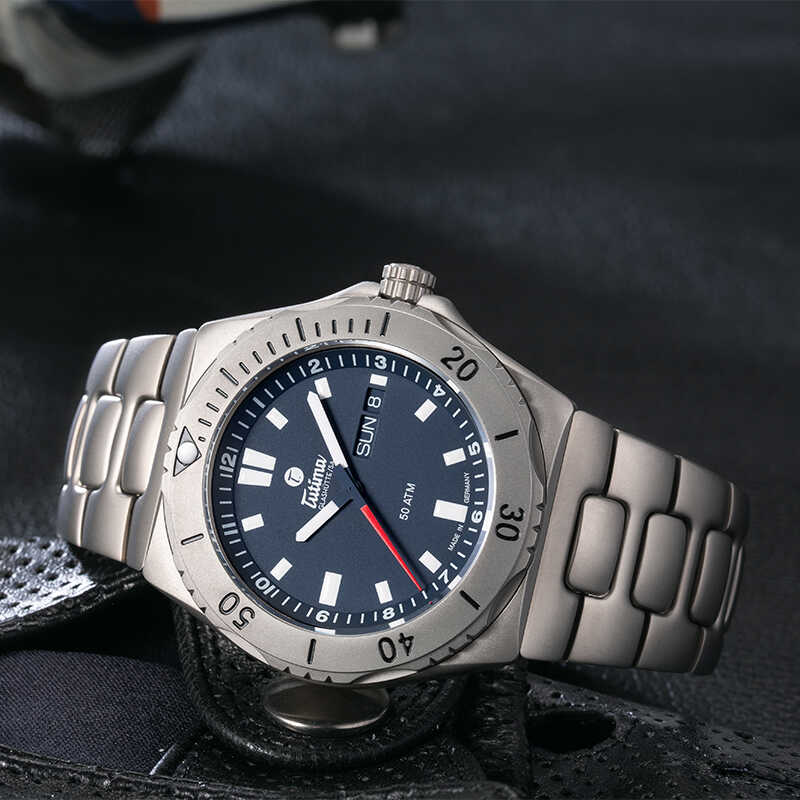 拓天馬官方正品全自動機械男表運動防水500米6151-04男士手表歐美