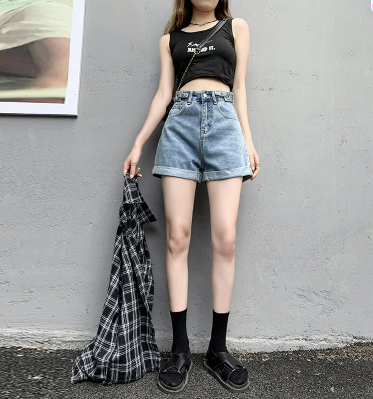 牛仔短褲女夏季新款